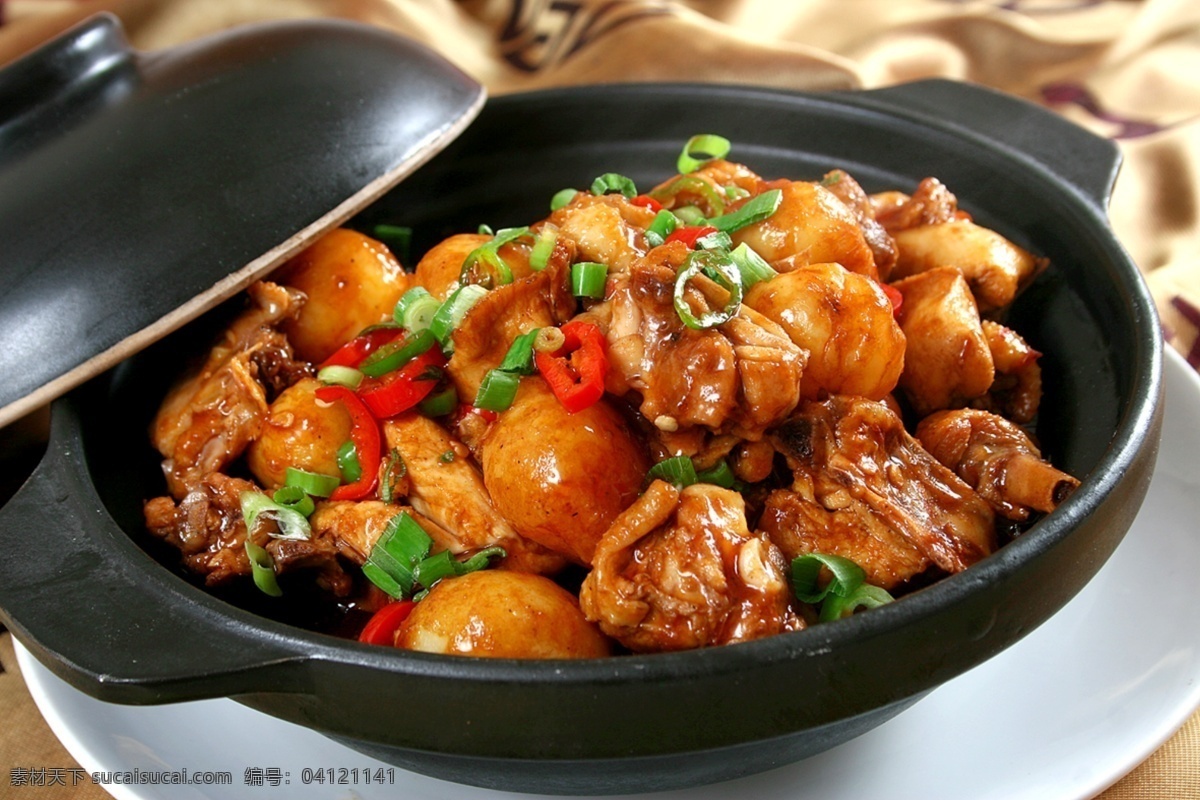 香参土鸡煲 土鸡煲 烧鸡公 公鸡煲 炖土鸡 砂锅鸡 鸡煲 菜品图 餐饮美食 传统美食