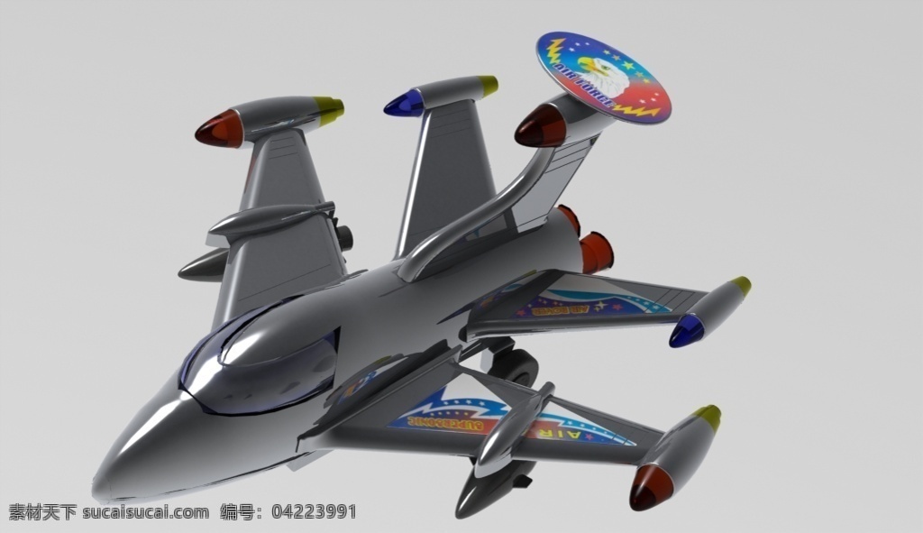 飞机 玩具 步 飞行 金属 空气 战斗机 战争中 solidworks 3d模型素材 其他3d模型