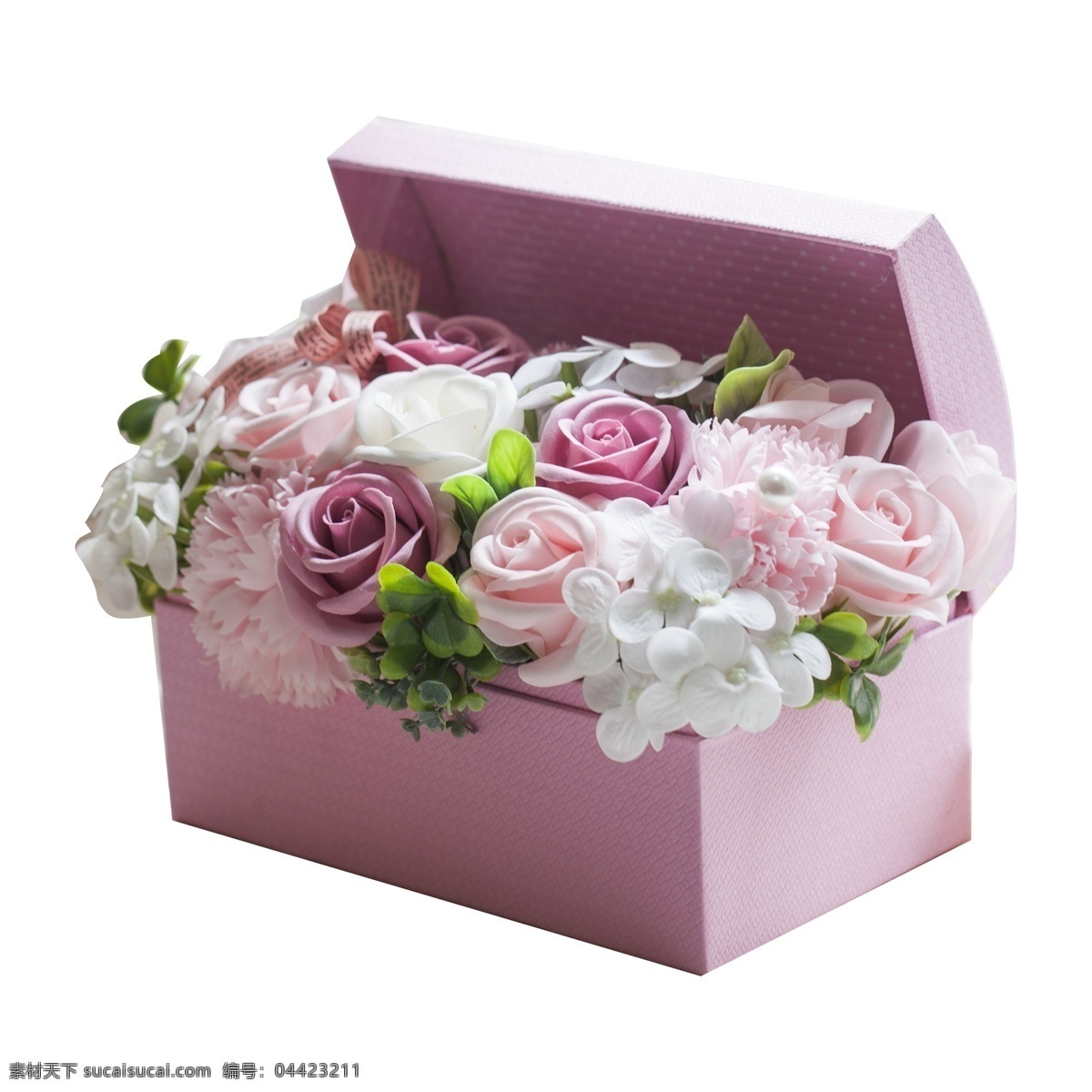 新鲜 鲜花 礼盒 免 抠 图 红色花朵 红色礼物盒子 情人节礼盒 礼物盒子 免抠图