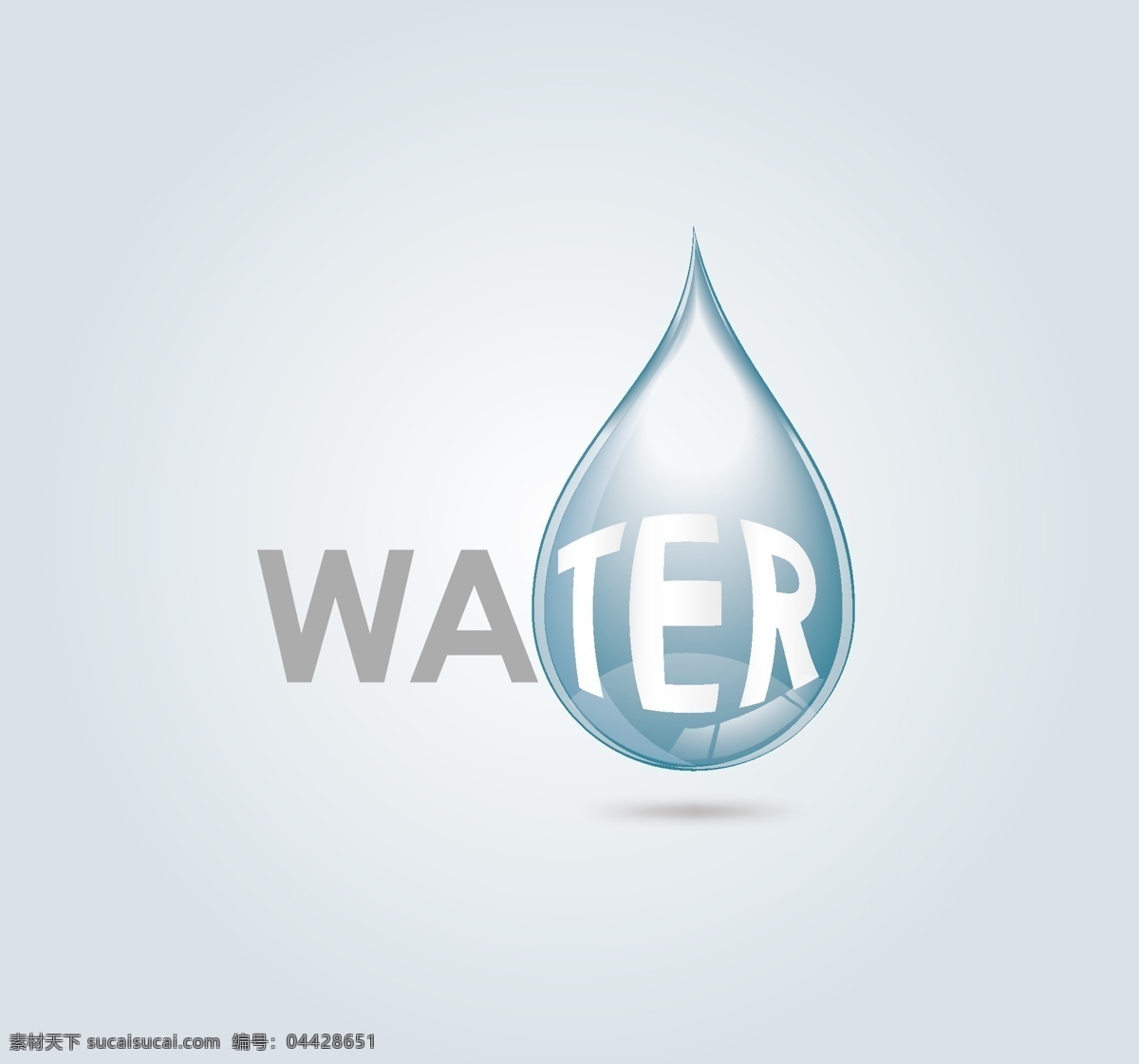 水滴 图形 矢量图 water 环保 蓝色 透明 水滴状 其他矢量图