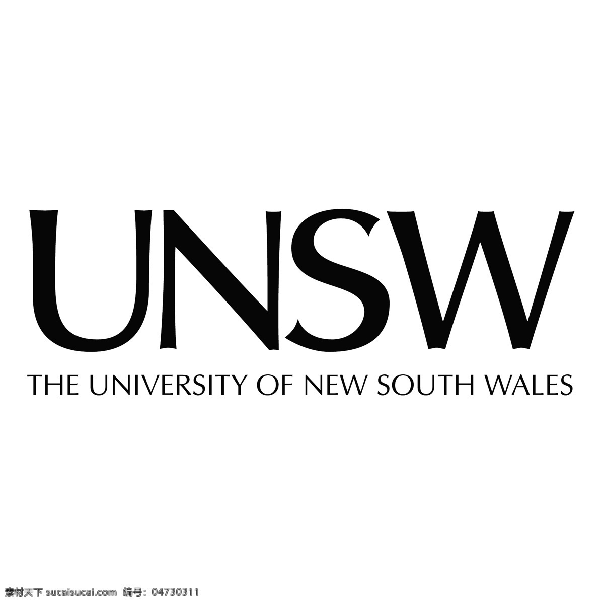 新南威尔士 大学 eps矢量 标志 矢量