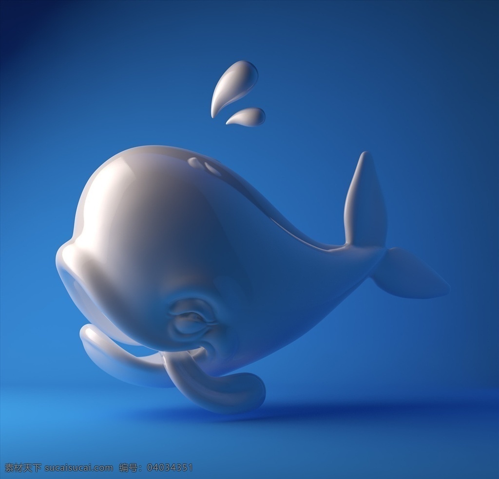 c4d 模型 鲸鱼图片 动画 工程 模方 长方形 正方形 渲染 c4d模型 3d设计 其他模型