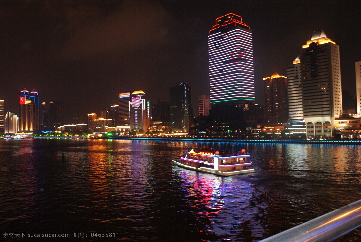 广州 珠江 夜景 城市 风景 生活 旅游餐饮