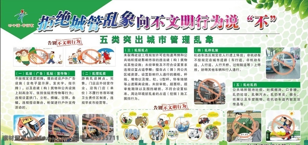 文明创建展板 公民道德规范 核心价值观 文明城市 文明公约 向不文明说不 展板模板