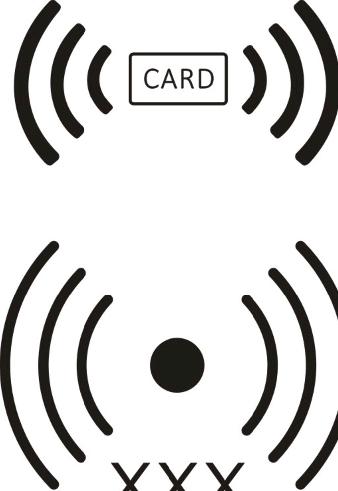 card 信号 波 矢量图 波纹 免抠 信号圈 标志图标 其他图标