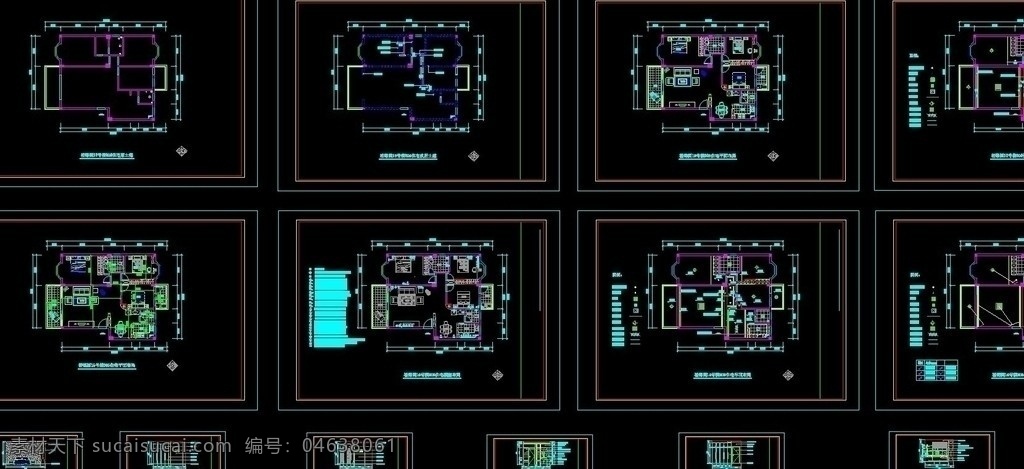 裕 锦 园 号楼 家居装修 图 cad dwg 图纸 平面图 装修 装饰 施工图立面图 剖面图 建筑设计 装修设计 家装 家居 工装 厨房 客厅 餐厅 卫生间 地板 天花 家具 家装家居 室内设计 环境设计 源文件