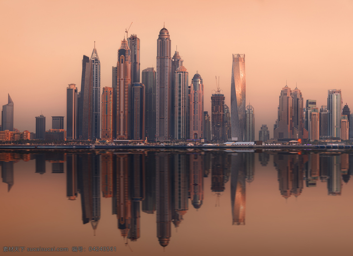 美丽 迪拜 高楼 繁华都市 摩天大楼 高楼大厦 城市风景 城市风光 美丽景色 美景 风景摄影 环境家居