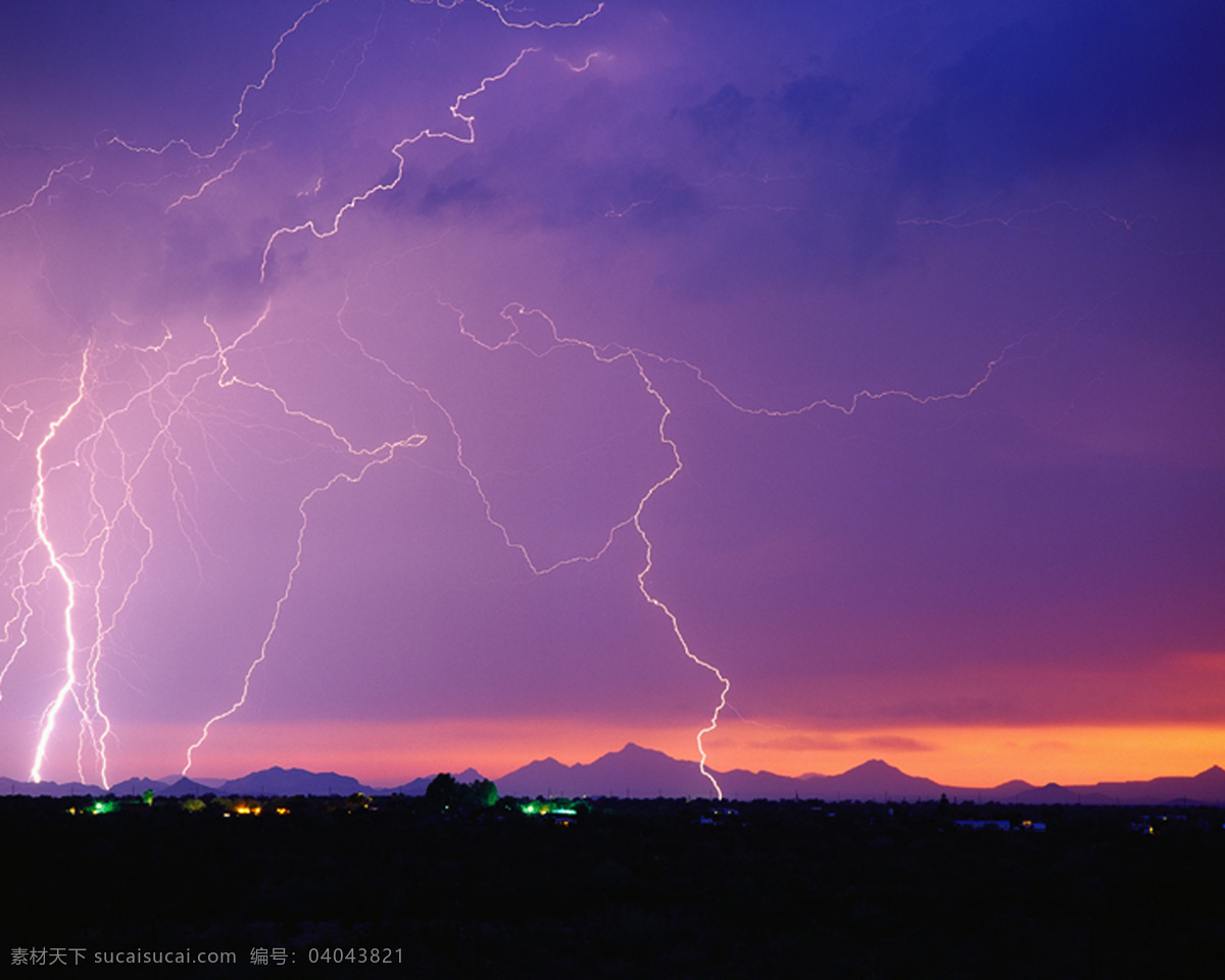 气旋雷暴 自然 天空 景色 雷 自然景观 自然风景 摄影图库 300