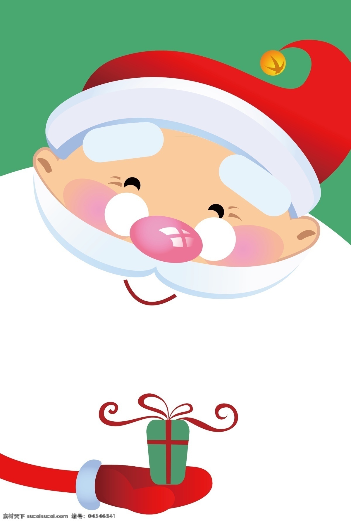简约 可爱 小 清新 圣诞节 背景 图 红色 卡通 圣诞 平安夜 电商 海报 淘宝 天猫 banner 鹿子 圣诞老人 下雪