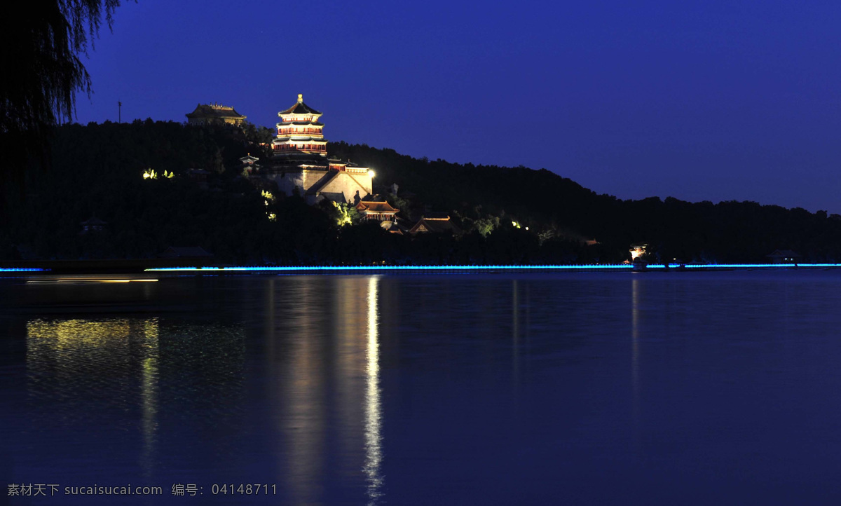 傍晚 城市 城市夜景 倒影 灯光 灯火 国内旅游 北海 夜景 北海夜景 白塔 湖水 霓虹灯 天空 晚上 霓虹 绚丽 炫彩 流光溢彩 旅游摄影 家居装饰素材 灯饰素材