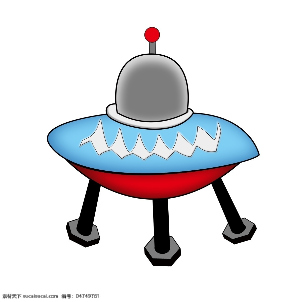 航天 飞行器 ufo 不明飞行物 宇宙飞船 免扣png 卡通插画 宇宙 火焰 星球 外太空 外星人