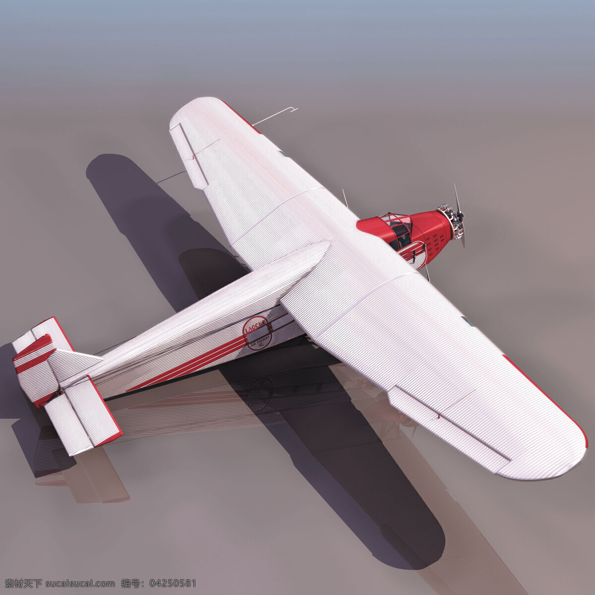 小型 私人 飞机模型 3d 客机 3d模型素材 其他3d模型