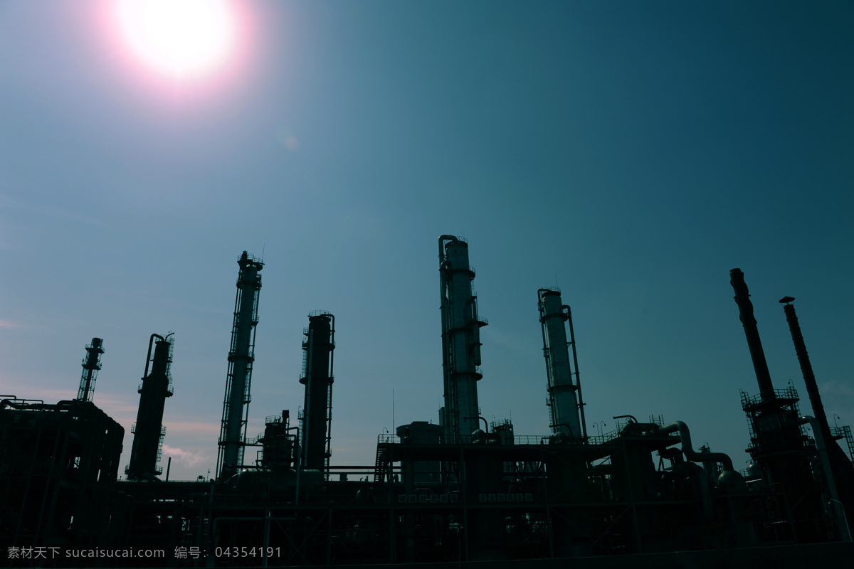 炼油厂 石油 厂房 发电厂 中石油 工业 生产 工业生产 现代科技