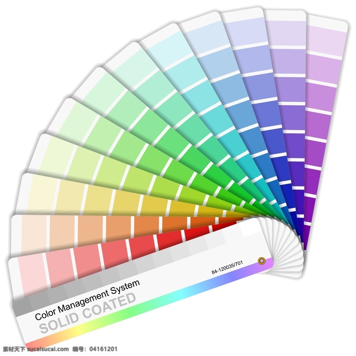 彩色 卡卡 纸张 矢量 材料 彩卡 色彩 颜色 印刷 纸 色谱法 膨胀 风机 矢量图 其他矢量图