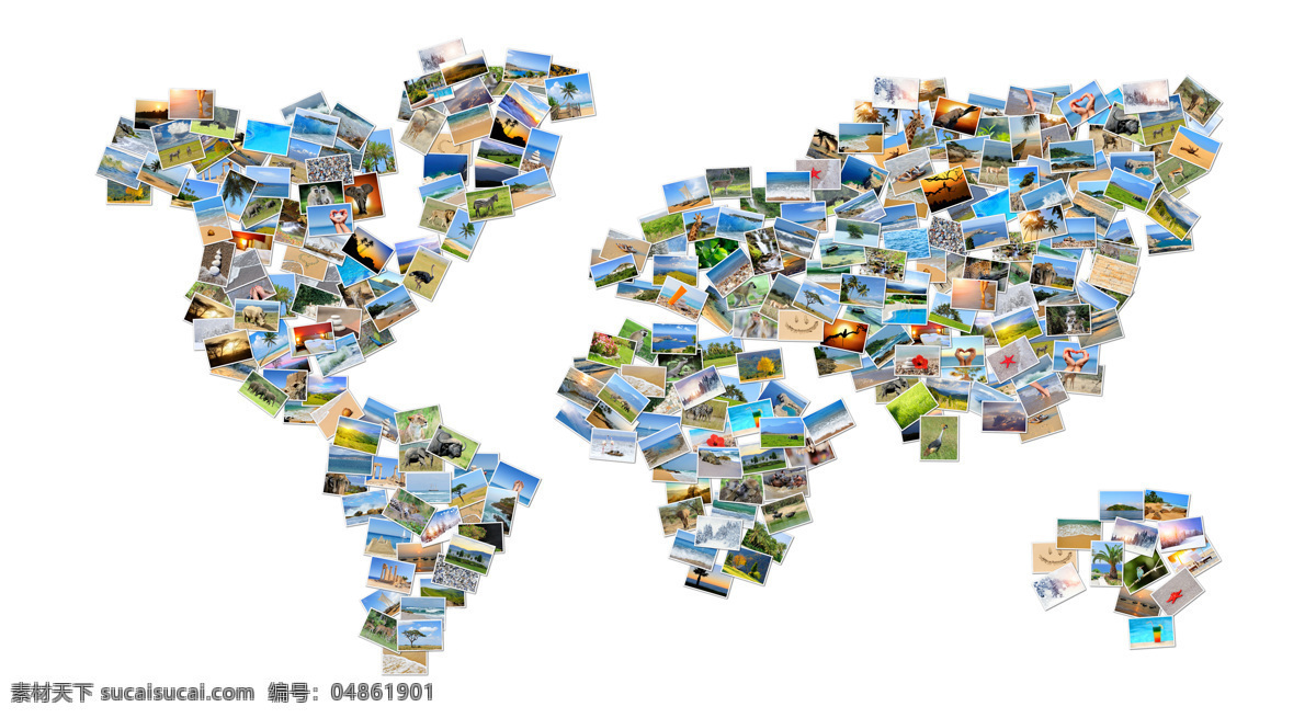 世界地图 上 风景 照片 组成 地图 风景照片 风景相片 旅游景点 旅游风光 地理位置 地图图片 生活百科