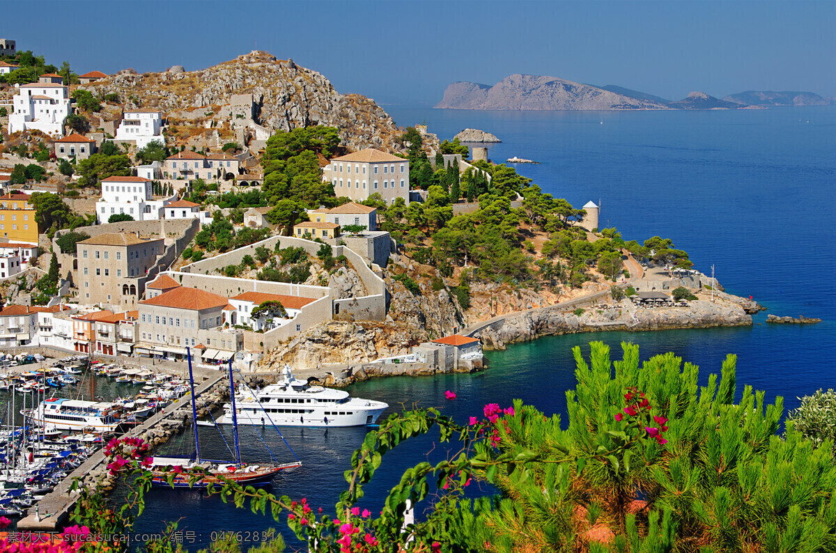 希腊 海岸 城市 风景 美丽海岸风景 希腊城市风景 希腊旅游景点 海边 海滩风景 大海风景 海面风景 美丽风景 大海图片 风景图片