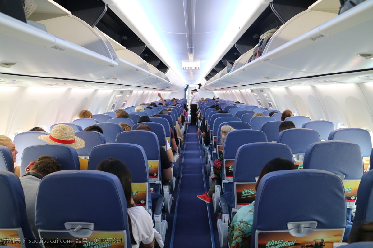 机舱内部 飞机客舱 内部 座位 空客 a380 旅游摄影 国外旅游