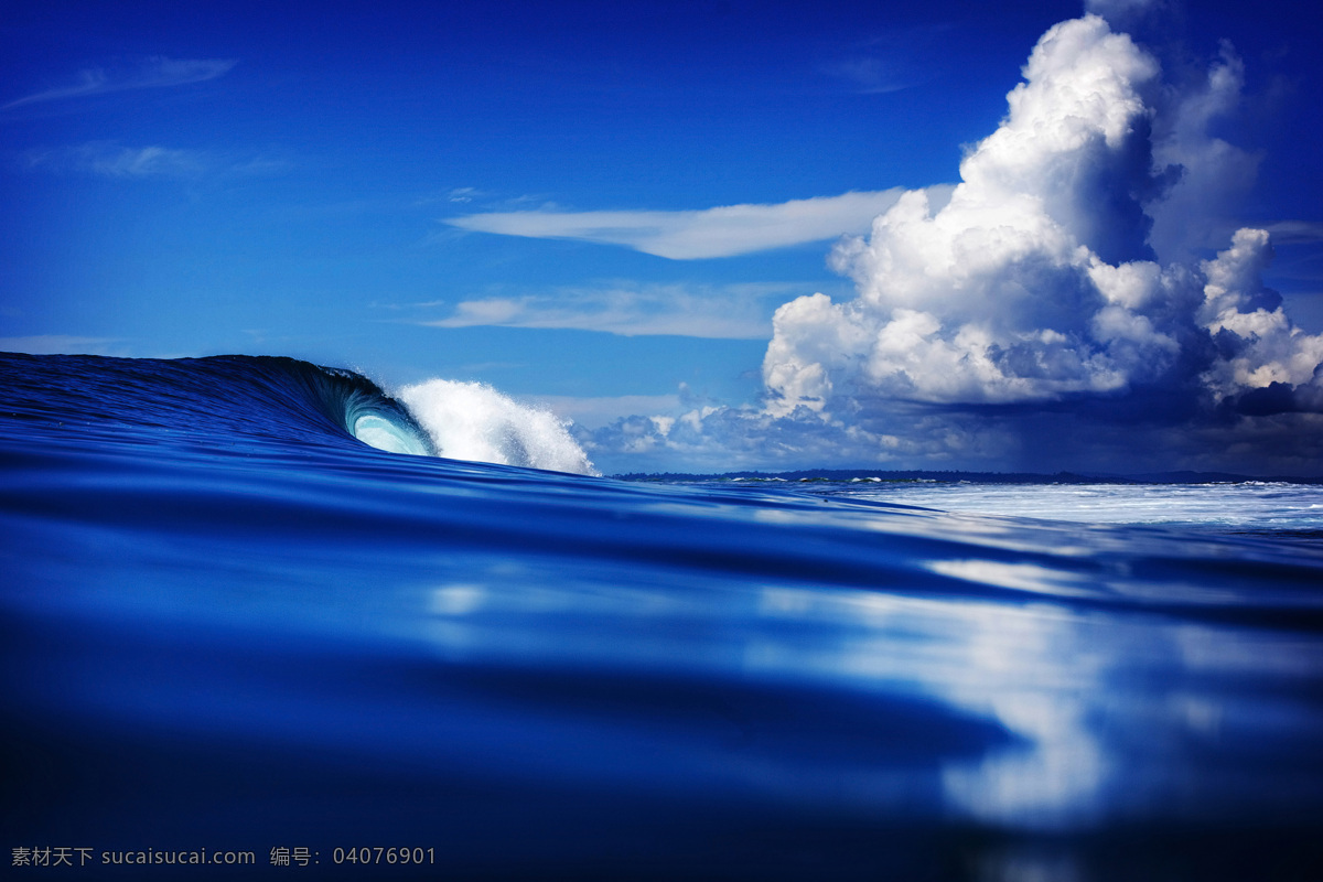 蓝天白云波浪 大海风景 海洋风景 海浪 巨浪 海面风景 海水 波浪 波涛 海洋海边 自然景观 蓝色