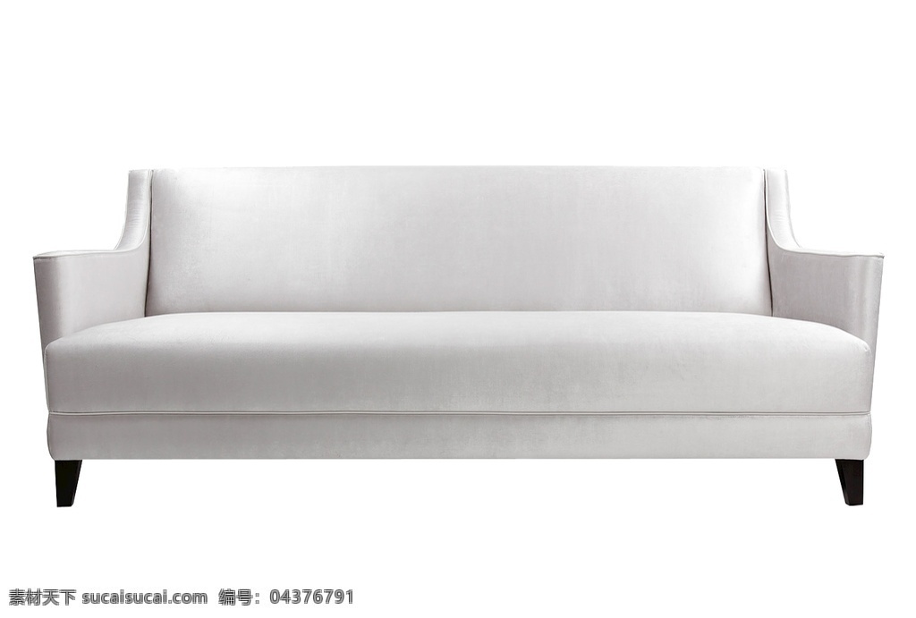 长沙发 长凳子 客厅沙发 白色 简约