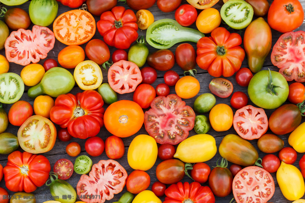 各种 品种 西红柿 蕃茄 新鲜蔬菜 蕃茄摄影 红色元素 水果蔬菜 餐饮美食 蔬菜图片