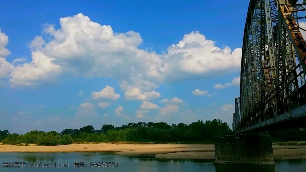 视频背景 合成视频 视频 活动视频背景 合成视频背景 视频素材 视频模版 实拍 自然风光 湖面 云朵 渔船