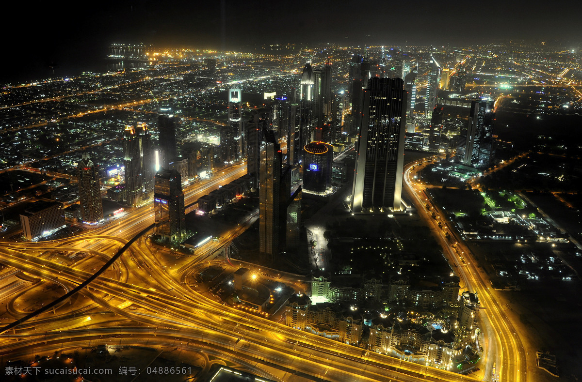 迪拜夜景 城市夜景 城市鸟瞰图 都市夜景 迪拜全景 城市全景 万家灯火 建筑摄影 建筑园林