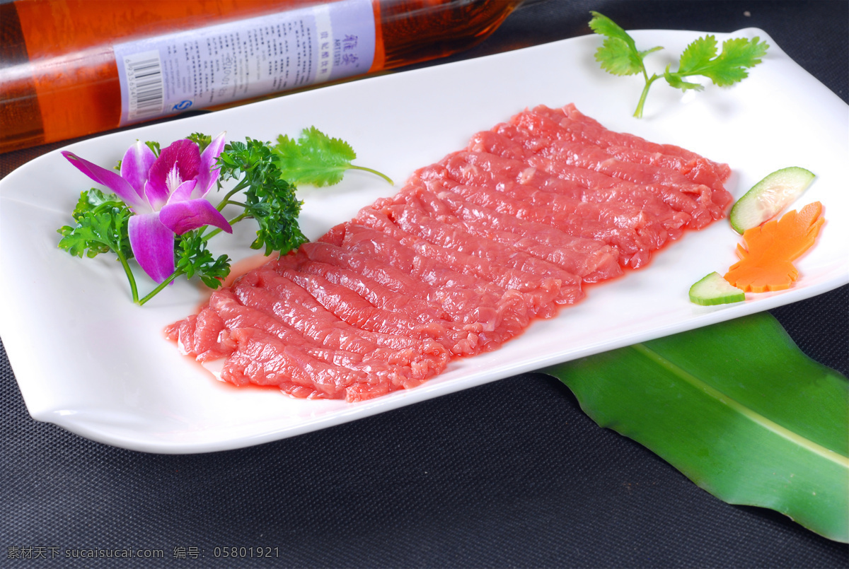 新鲜里脊肉 美食 传统美食 餐饮美食 高清菜谱用图