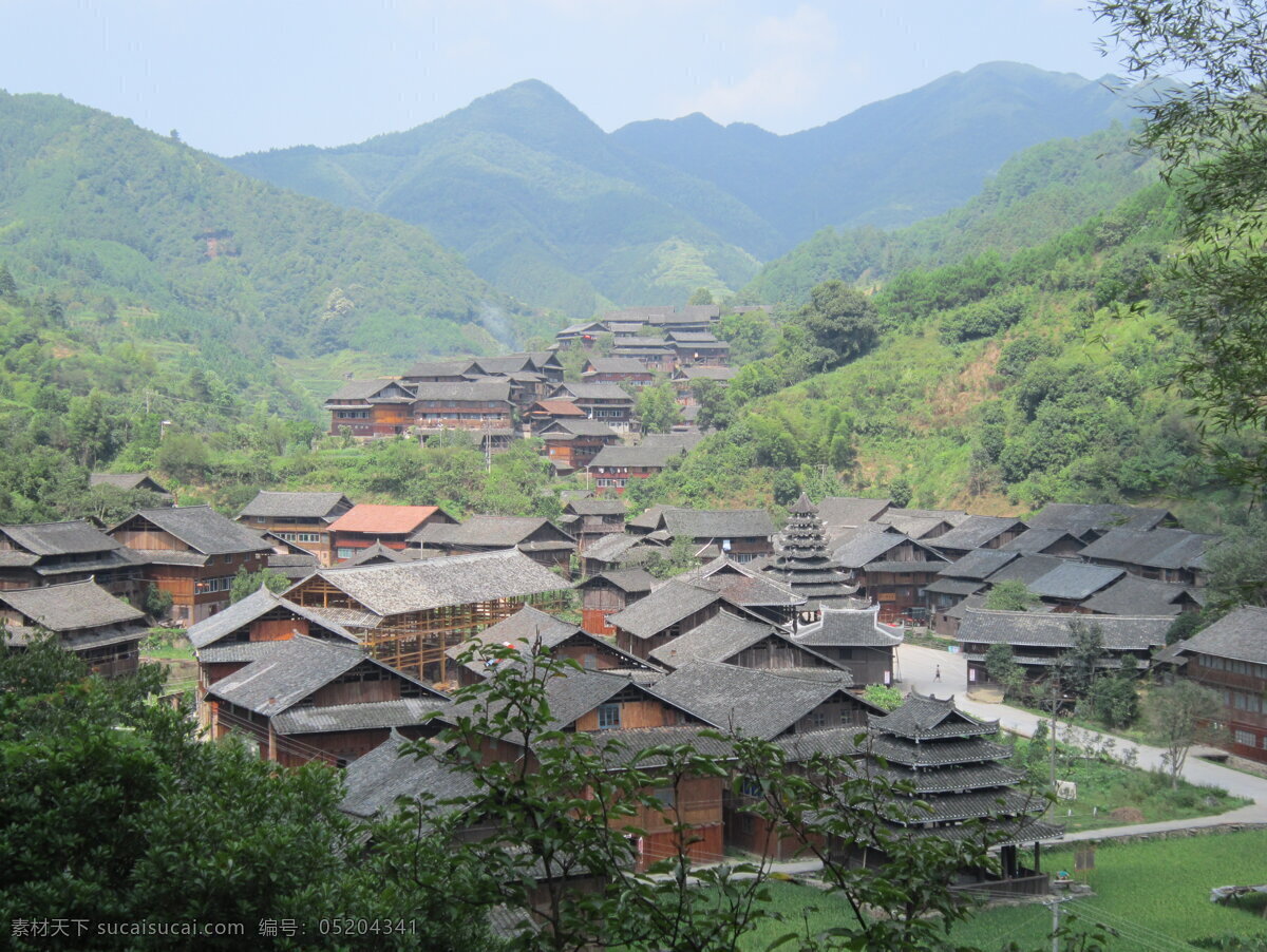 通道 侗族 侗寨 旅游 建筑 自然景观 自然风景