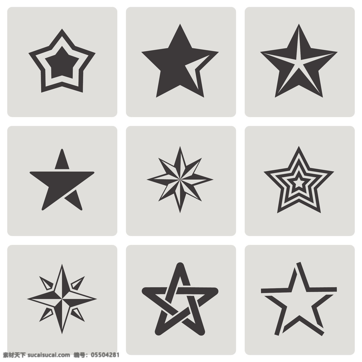 卡通 五角星 图标 矢量 模板下载 星星 标志 底纹背景 底纹边框 矢量素材 白色