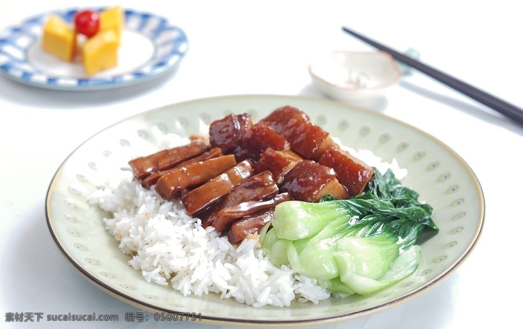 扣肉饭 烧肉 扣肉 卤水 鸭 米饭 青菜 套餐 简餐 盖浇饭 粤菜简餐 传统美食 餐饮美食