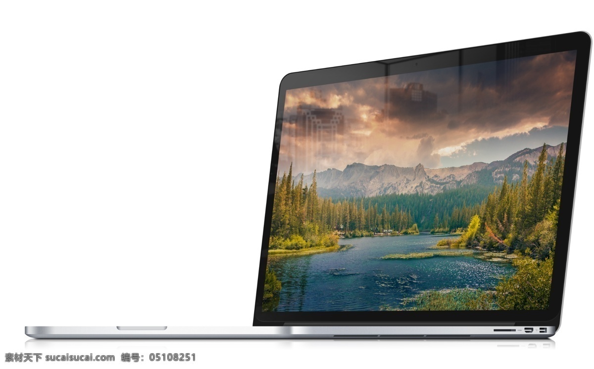 高精度 苹果 笔记本 macbook air 苹果笔记本 色彩 笔记本广告 站台广告 其他设计 矢量 分层