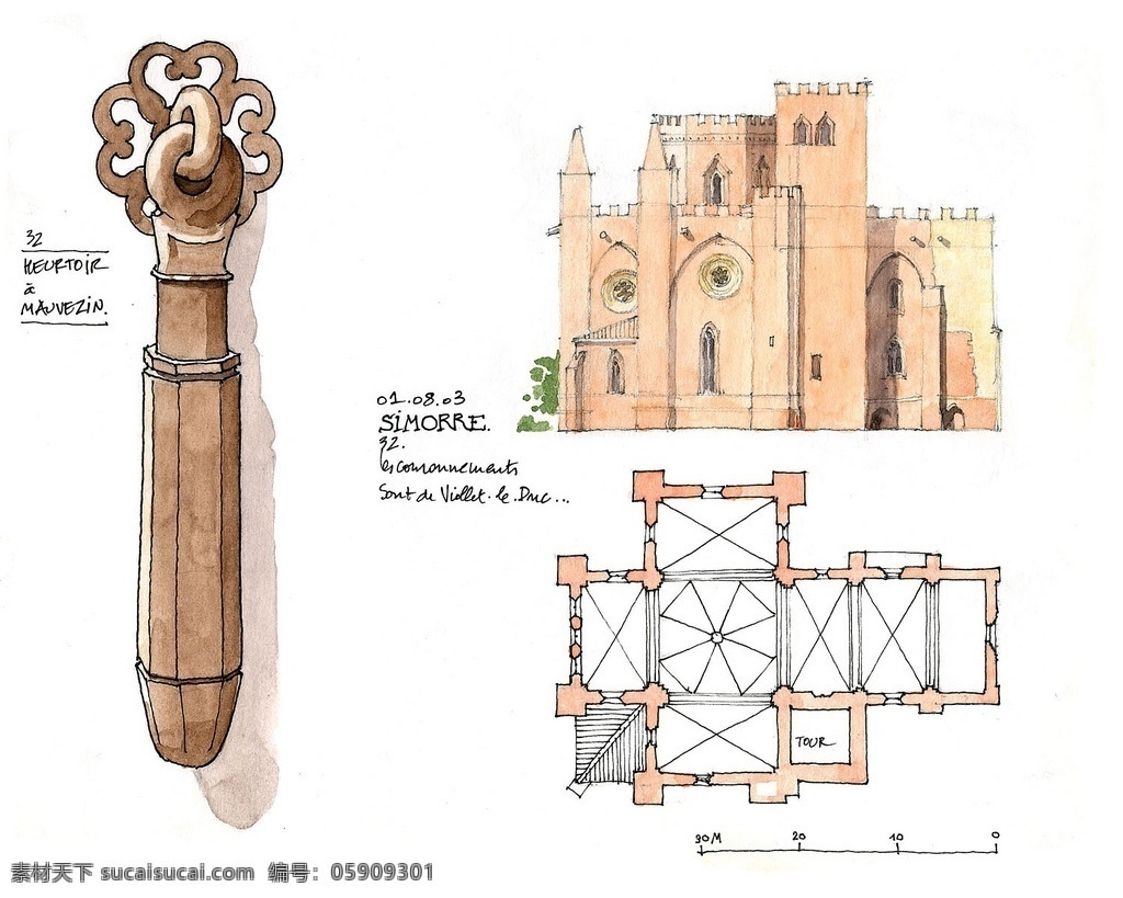 欧式建筑标志 建筑 平面图 手绘图 图纸 城堡 建筑施工图 建筑平面图 欧式建筑 建筑效果图 建筑标志