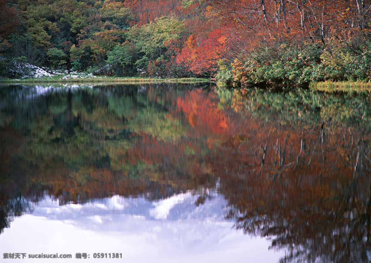 自然风景 摄影图片 美丽风景 风景摄影 大自然 美景 景色 树林 湖泊 倒影 山水风景 风景图片