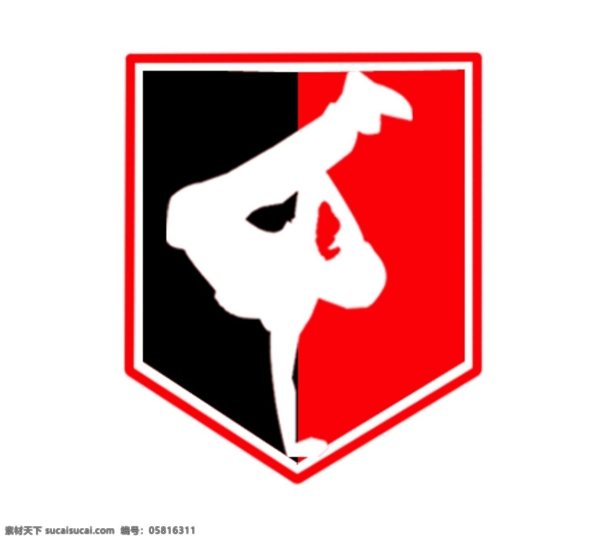 舞蹈 标志 logo设计 标志设计 舞蹈标志 原创设计 源文件 舞队标志 舞队 psd源文件