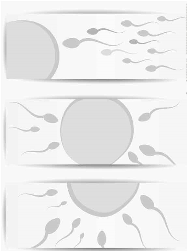 生物学蝌蚪 卵子 精子剪影图 生物 科学 蝌蚪 精子 剪影图 背景素材 分层