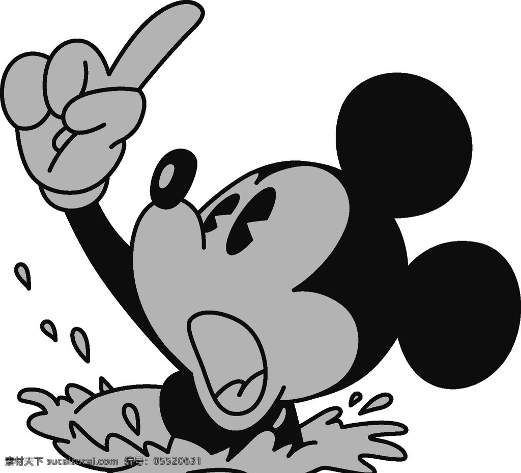 米奇头水滴 坐着的米奇 字母 mickey 迪士尼 动画 卡通 米老鼠 米奇 高飞 mouse 伸手米奇 服装设计