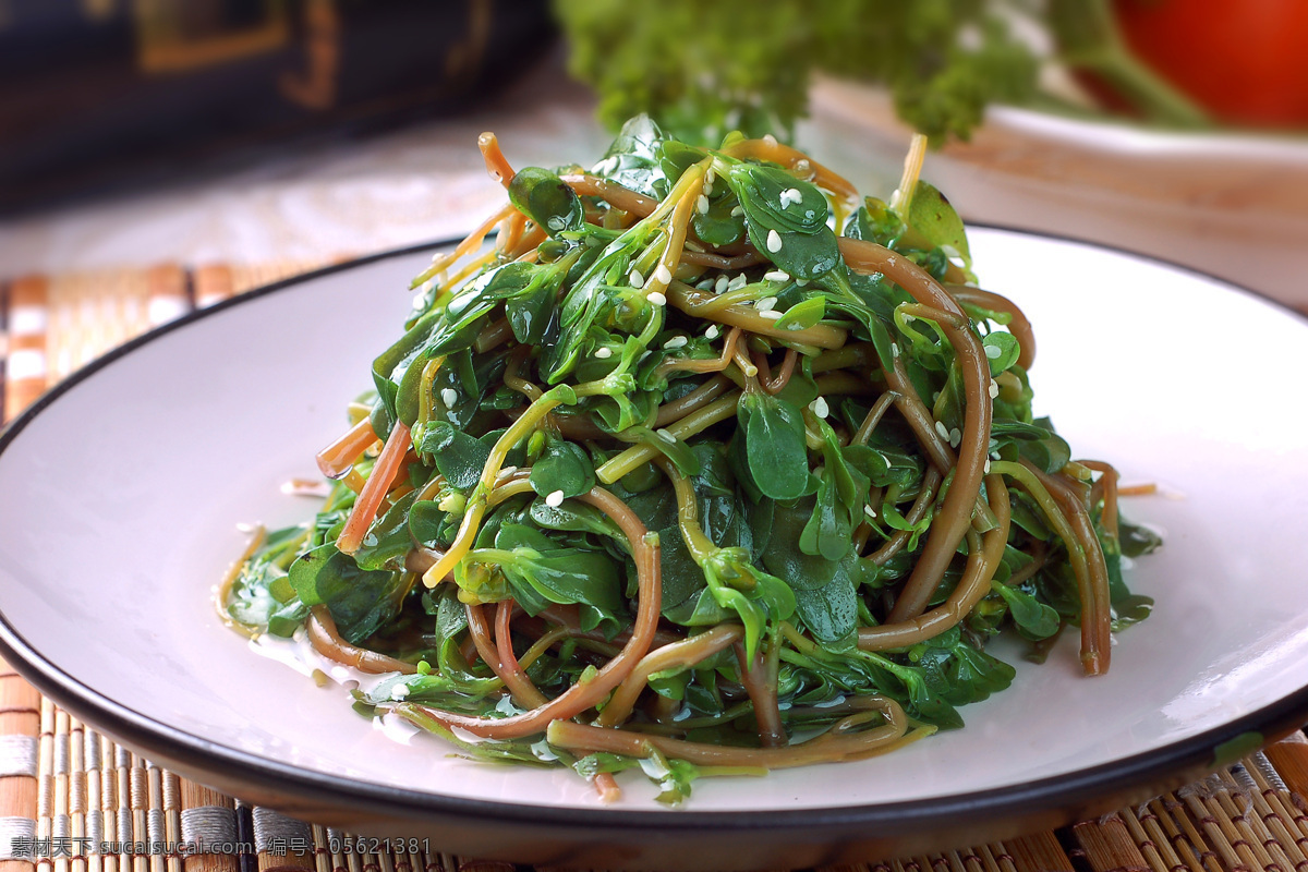 巧拌野菜 美食 传统美食 餐饮美食 高清菜谱用图