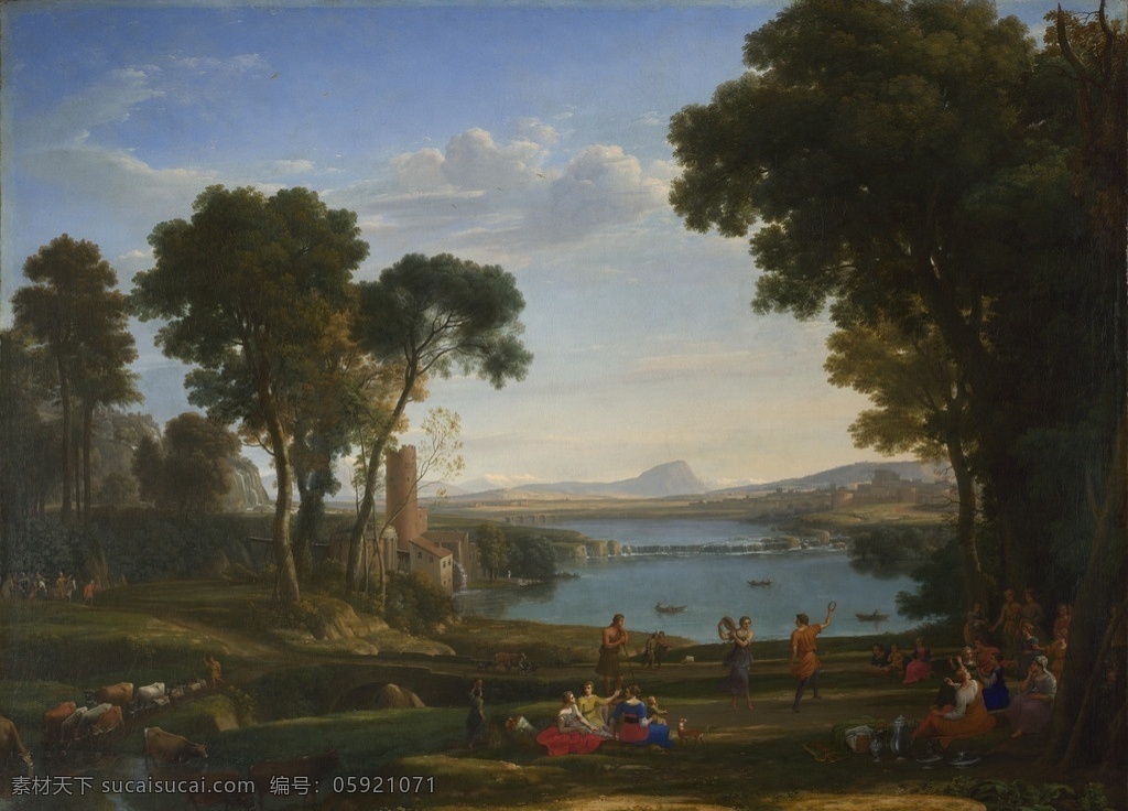 克劳德 撒 丽贝卡 一起 人物油画 欧洲油画 壁画 精品 装饰画 美术 精美油画 名画 名作 艺术品 欧式绘画 绘画书法 文化艺术