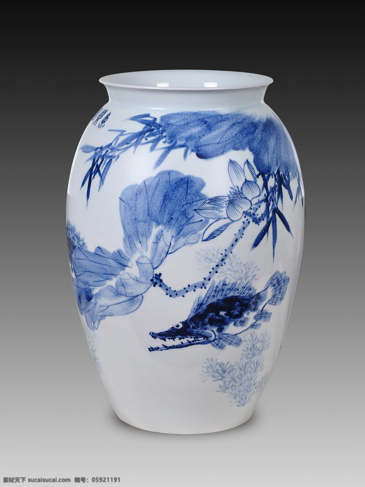 陶瓷 景德镇 彩陶 青花 山水 花鸟 现代 古董 艺术 传统文化 文化艺术
