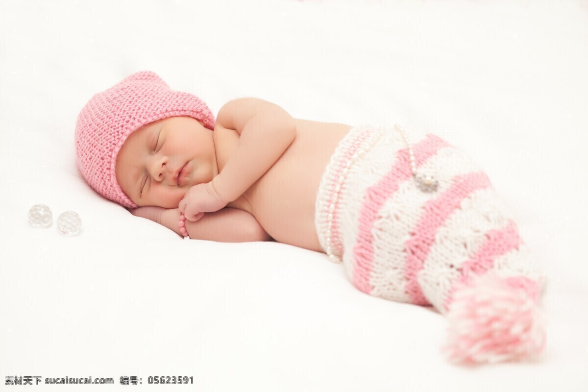 躺 睡觉 宝宝 躺着 帽子 婴儿 儿童 宝宝图片 人物图片
