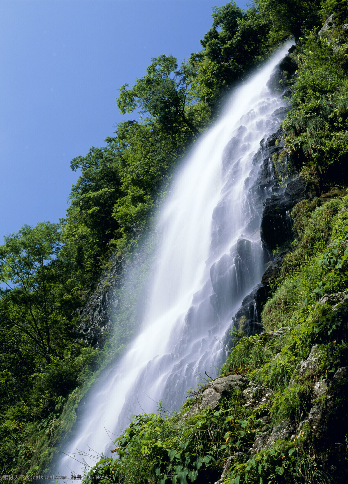 山中 纱 瀑布 写真图片 景色 高山 湍急 溪流 河山 风景 壮丽 山川 风光美图 美丽风景 自然风光 风景摄影 高清图片 瀑布图片 风景图片