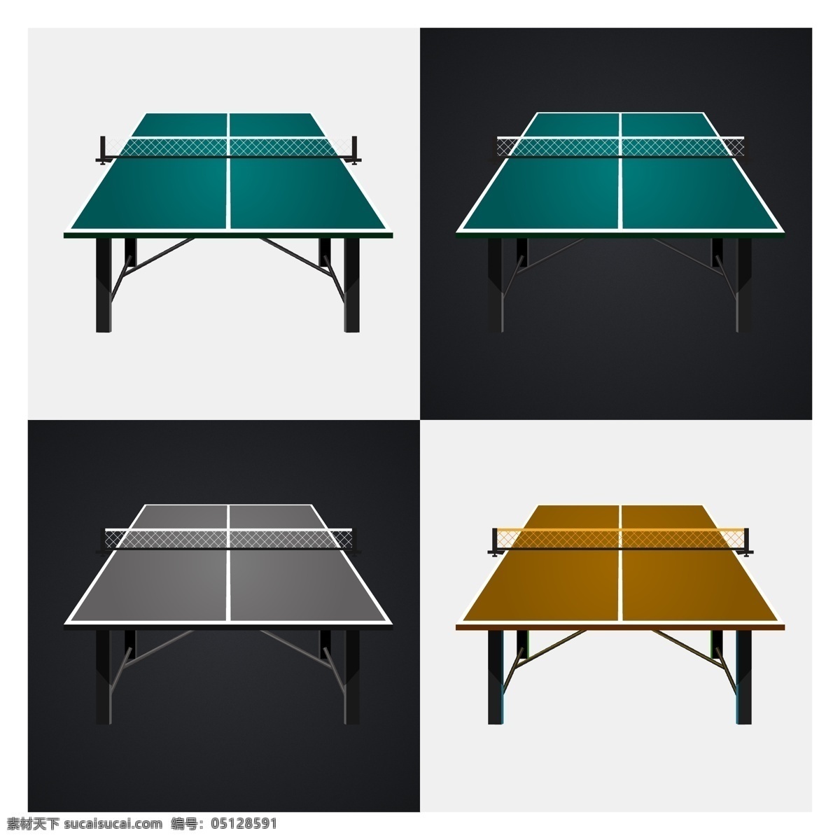 乒乓球台 矢量图 乒乓球桌 乒乓台 矢量素材 其他矢量 矢量