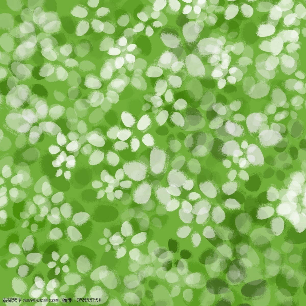 清新 绿 底 小白 花 绿色 环保 小白花 底纹 背景 图案 封面 手机壳