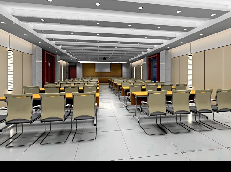 会议室 大厅 大堂 模型 3d 室内 影剧院 影院 3d设计模型 室内模型 源文件库 max
