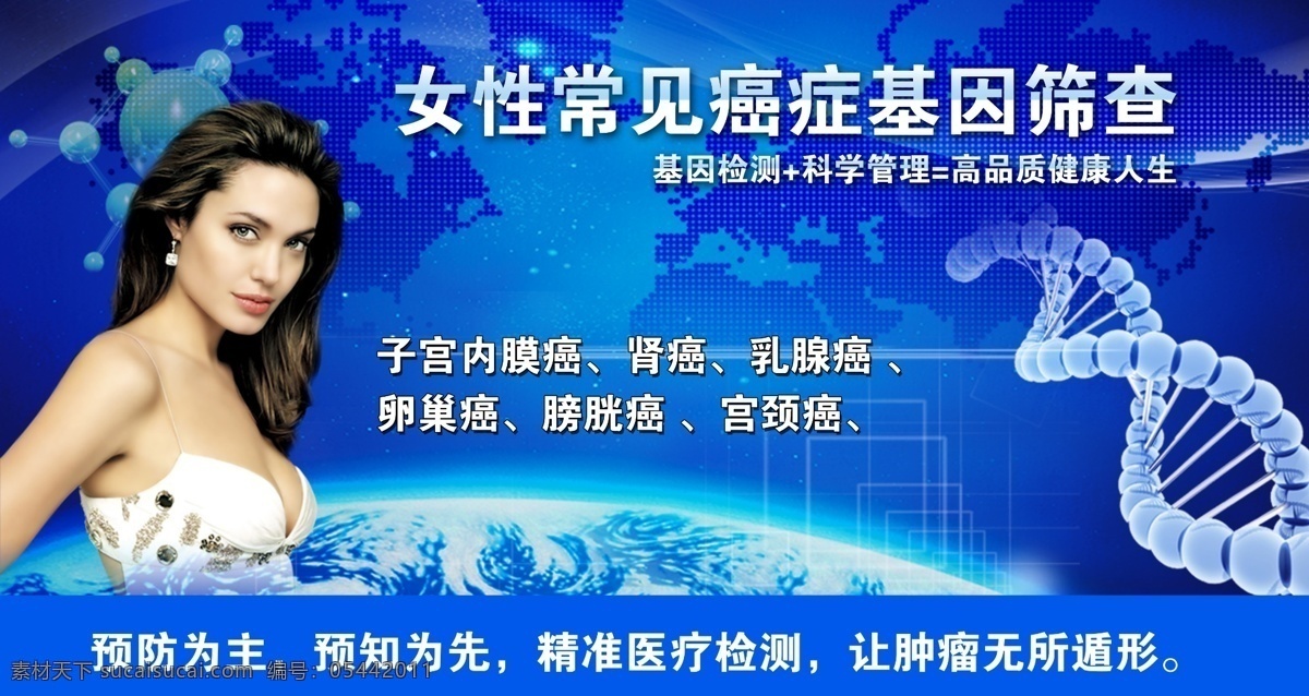 女性基因 安吉丽娜朱莉 安吉丽娜 基因检测 科学管理 高品质 健康人生 预防 医疗 肿瘤