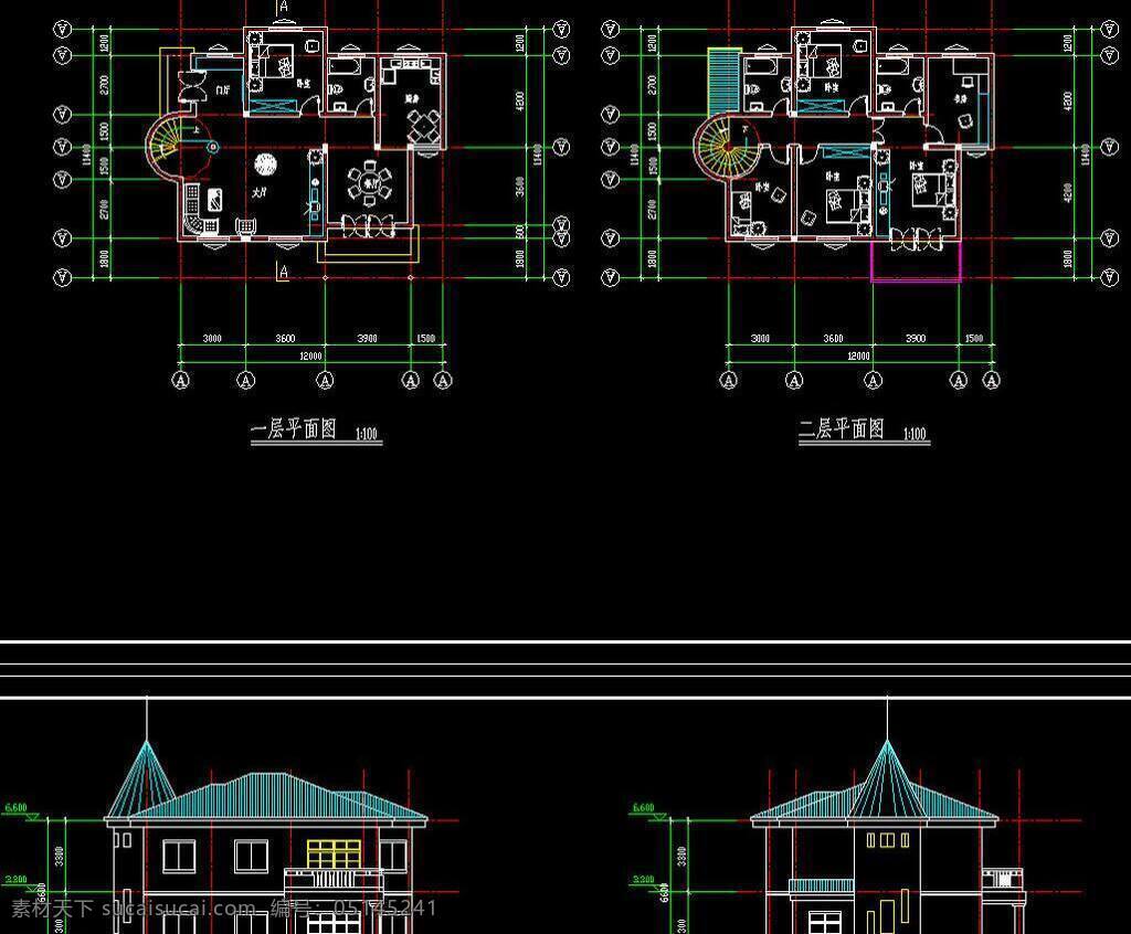 cad 别墅 公馆 环境设计 建筑设计 立面图 平面图 剖面图 施工图 室内设计 别墅详图 dwg 图纸 装修 装饰 私宅 别业 别墅图纸大全 源文件 cad素材 室内图纸