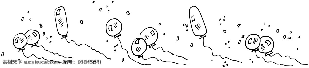 汽 球 节日 节日素材 汽球 设计素材 生日 生日素材 矢量图库 喜庆 其他节日