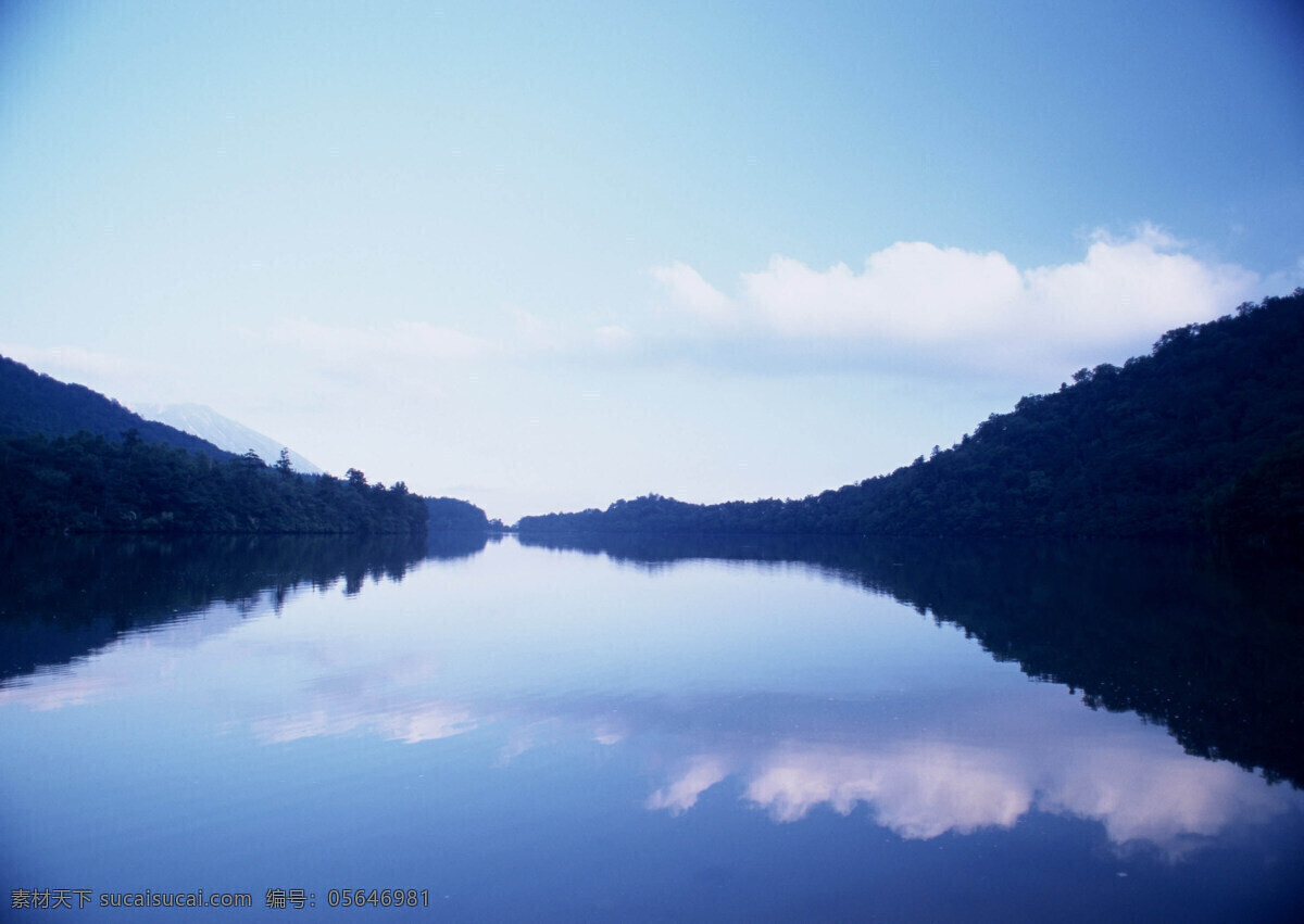 山水 風 景 白云 倒影 蓝天 山 山水風景 水 风景 生活 旅游餐饮