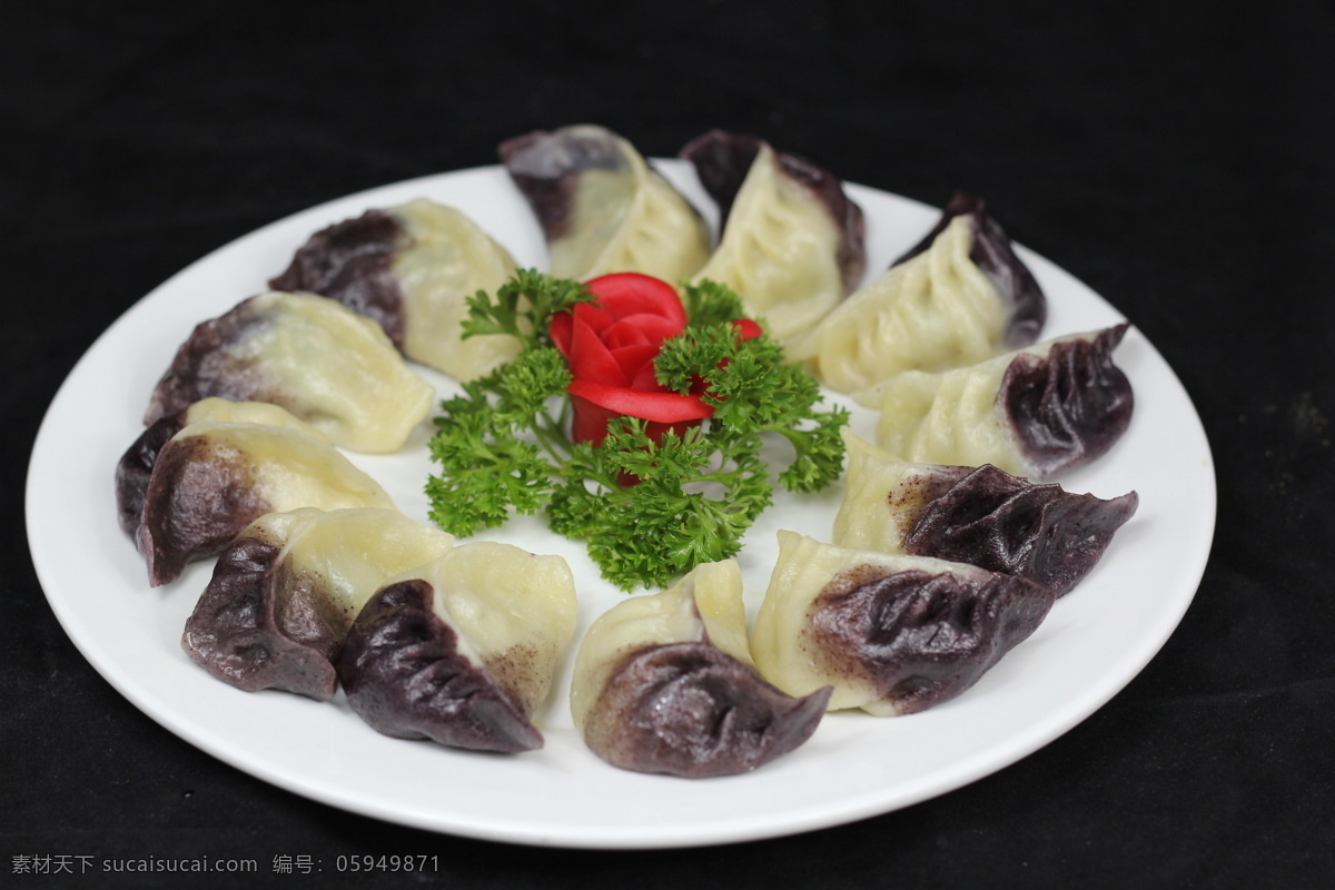 双色蒸饺 蒸饺 饺子 主食 传统美食 美食图片 餐饮美食