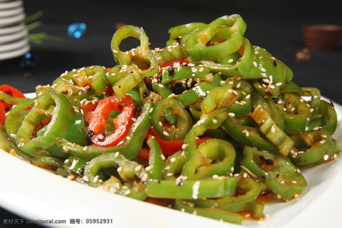 豆豉辣椒 辣椒圈 菜谱 传统美食 餐饮美食